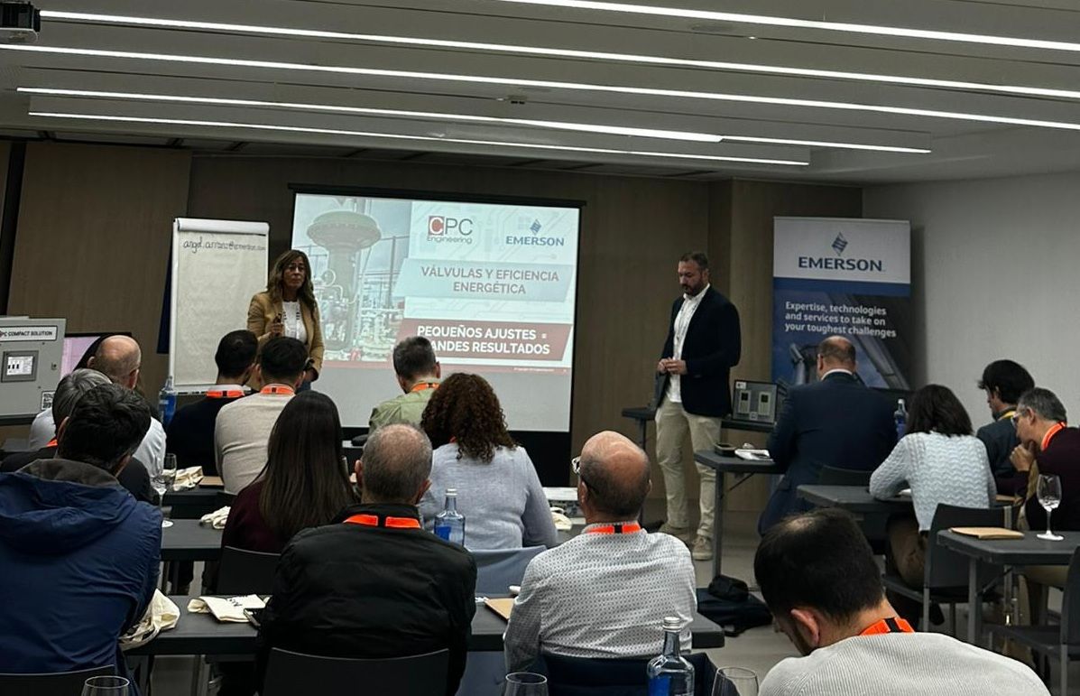 Cafe Tecnico con EMERSON de CPC Engineering en Cartagena